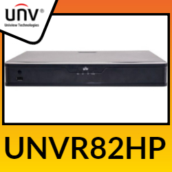 UNVR82HP: NVR 8 canali, videosorveglianza UNV - Dodic